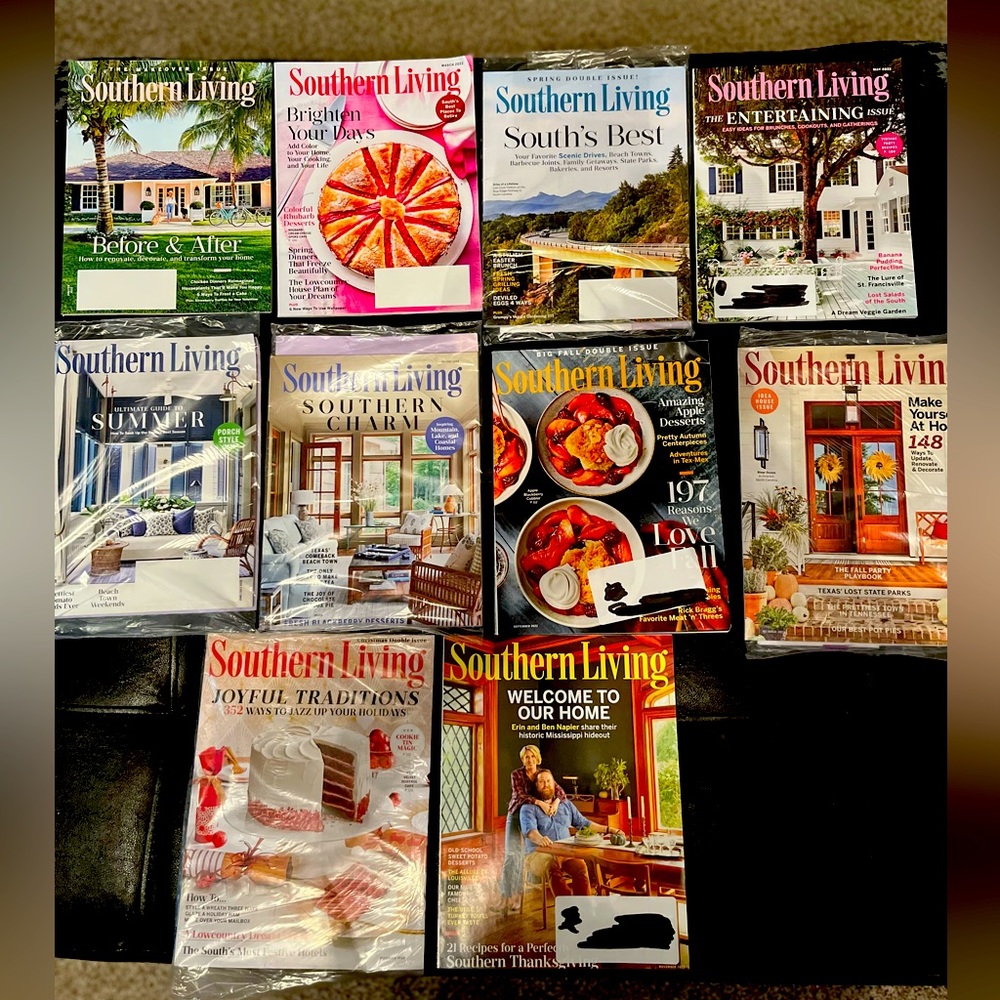 Southern Living 2022 New Magazines